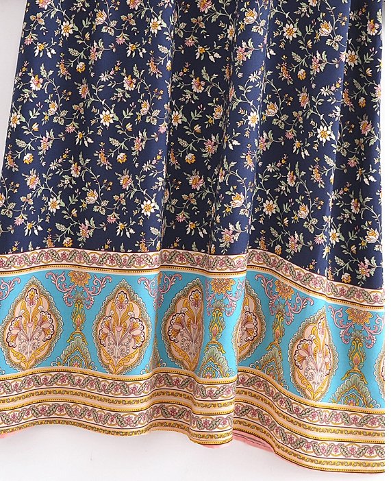 Vestido Largo Vintage 70s