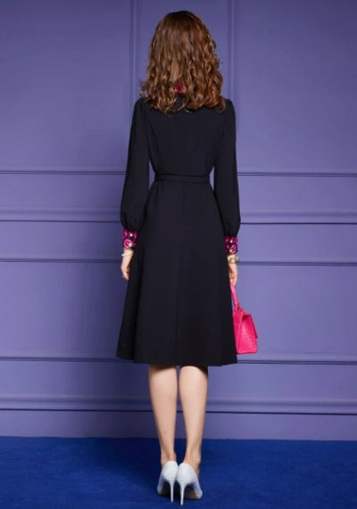 Vestido Largo Floral Vintage