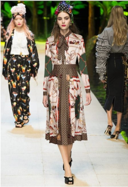 Vestido Midi Vintage Rosa