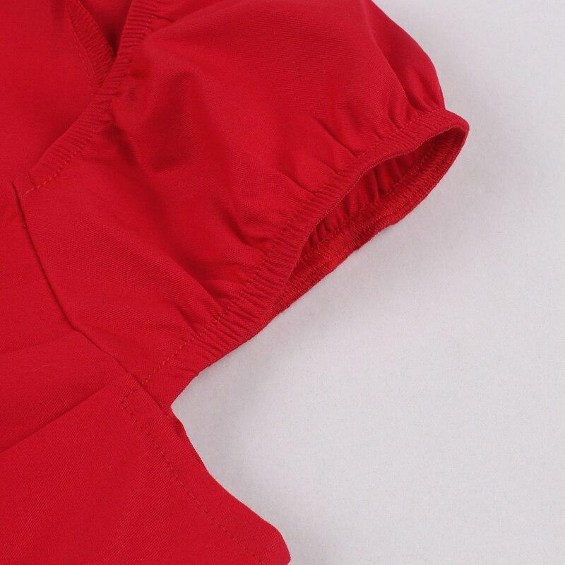 Vestido Bustier 60s Rojo