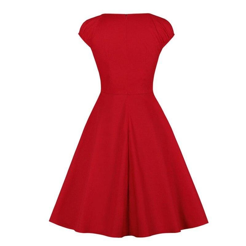 Vestido Bustier 60s Rojo