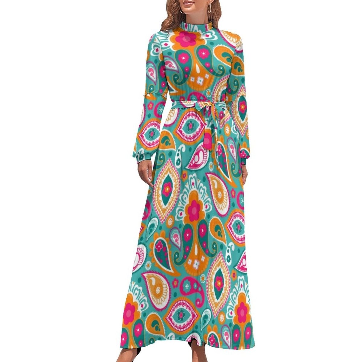 Vestido De Moda De Los Años 70