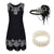 Vestido Negro Años 20