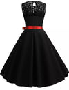 Vestido Retro 50s Negro