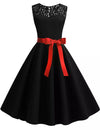 Vestido Retro 50s Negro