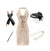 Vestido Lentejuelas 20s Dorado