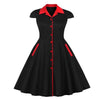 Vestido Pin Up Años 50 Talla Grande