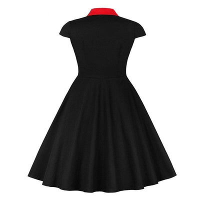 Vestido Pin Up Años 50 Talla Grande