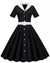 Vestido Retro Años 50 Negro