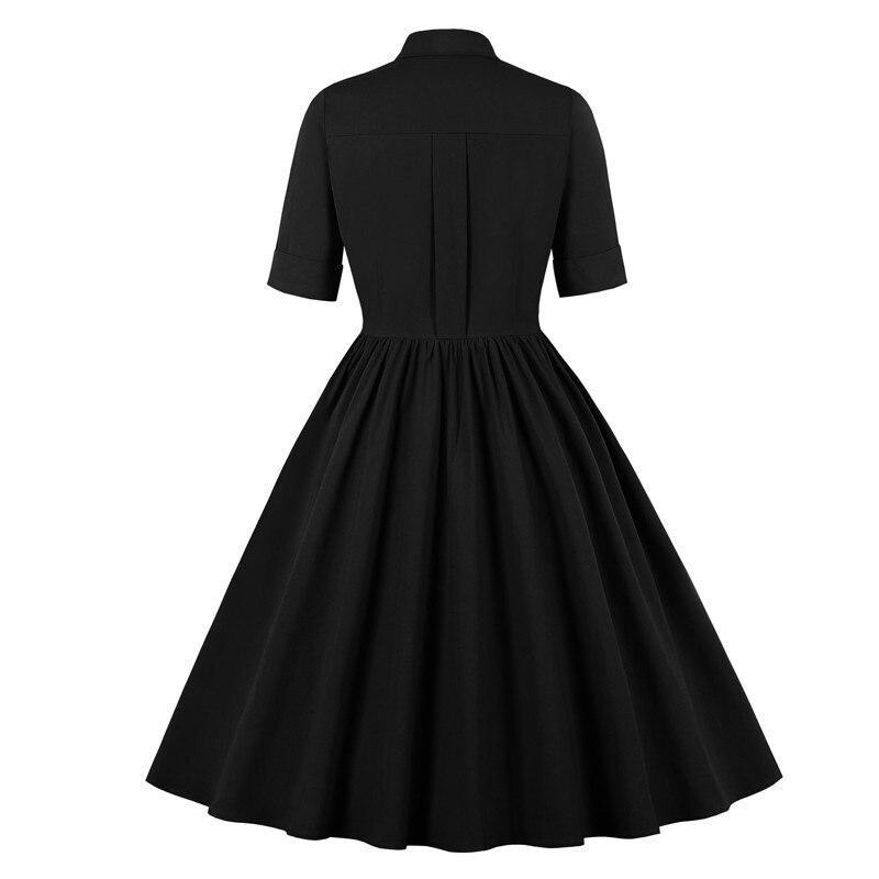 Vestido Retro 60s Negro