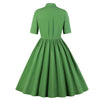 Vestido Retro 60s Verde