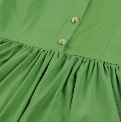 Vestido Retro 60s Verde