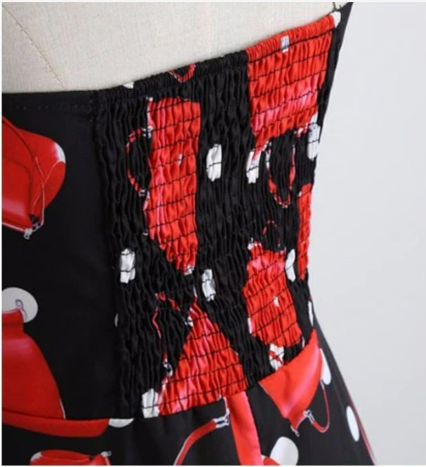 Vestido Retro Cadenas