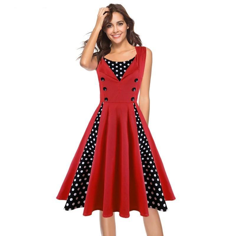 Vestido Rockabilly Retro