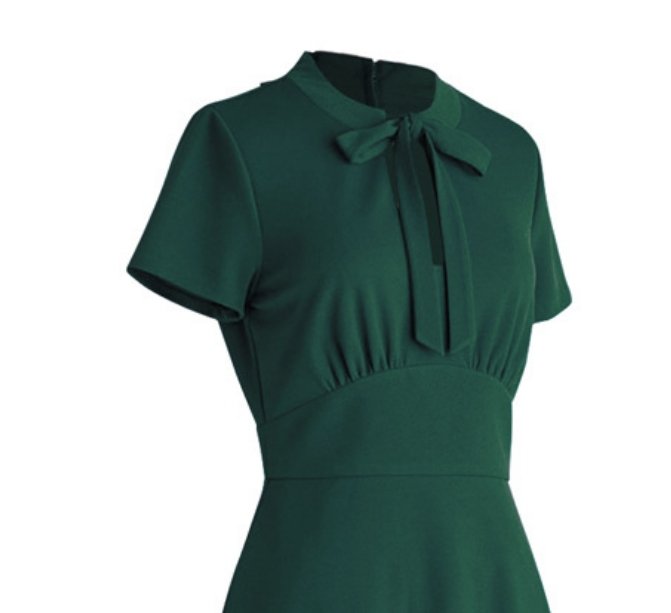 Vestido Rockabilly 50s Verde