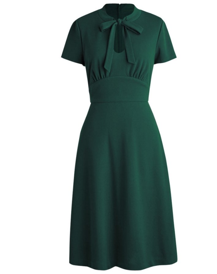 Vestido Rockabilly 50s Verde