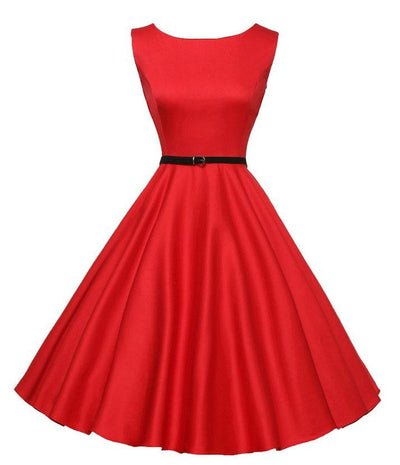 Vestido Rockabilly Rojo