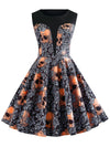 Vestido Rockabilly Calavera