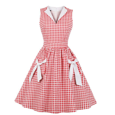 Vestido Rockabilly Vichy