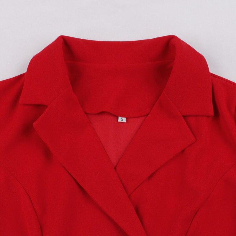 Vestido Rojo Elegante De Los Años 50