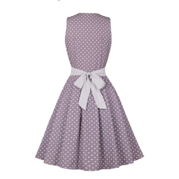 Vestido Sin Mangas De Los Años 50