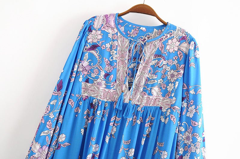 Vestido Retro De Los Setenta