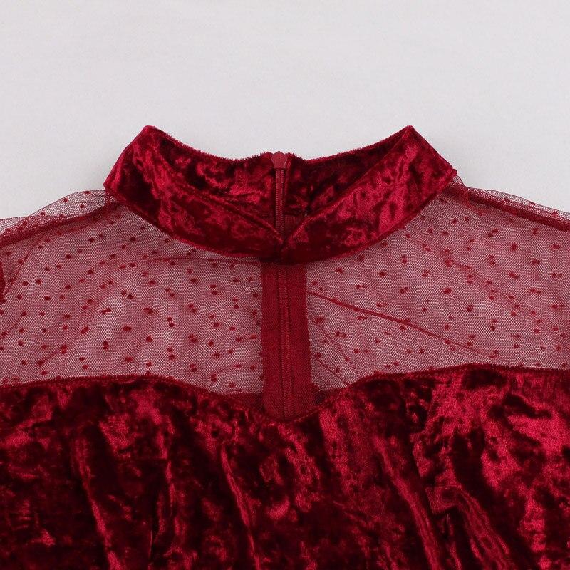 Vestido De Fiesta De Terciopelo De Los Años 50