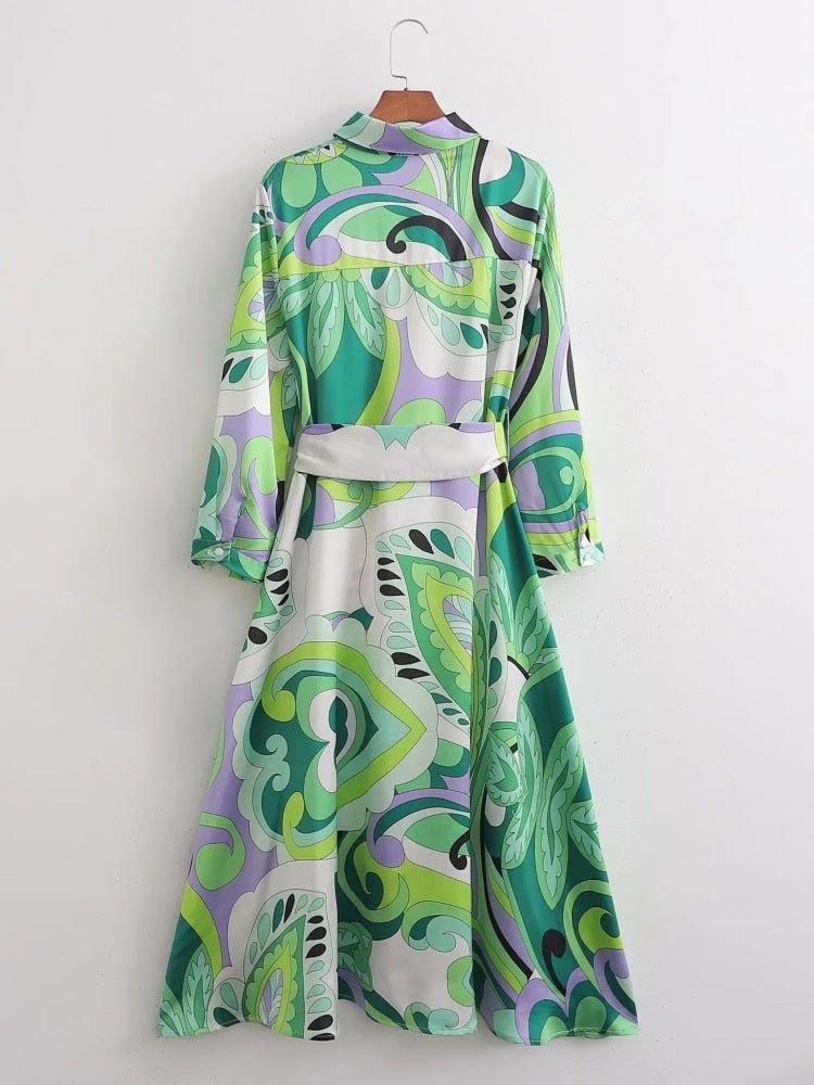 Vestido Fiesta Vintage 70s