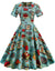 Vestido Estilo Decó Vintage Años 50