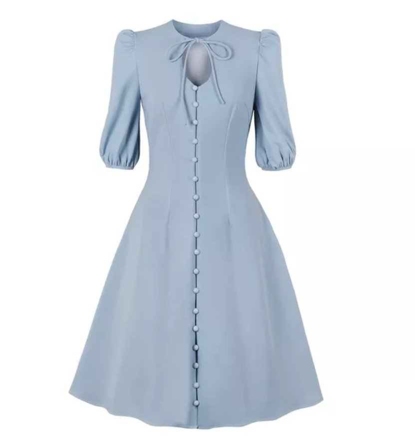 Vestido Journeaux Vintage Estilo Años 50