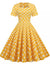 Vestido 50's Vintage News Style Amarillo