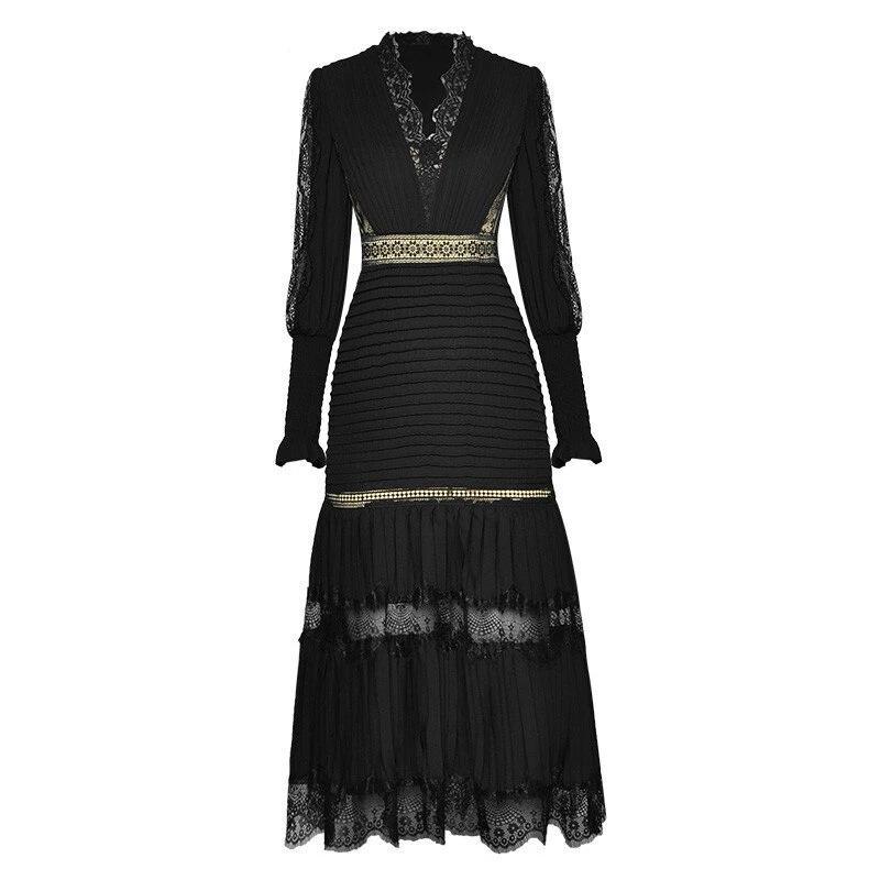 Vestido Estilo New York 40s Negro