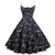 Vestido Oscilante Años 50