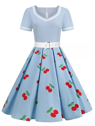 Vestido Estilo Rockabilly De Los Años 50