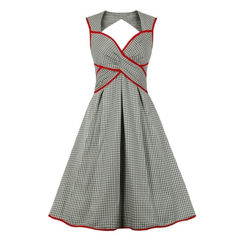 Vestido Delantal Vintage 60s