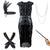 Vestido Negro Con Cintura Caída Años 20