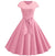 Vestido Trapecio 60s Rosa