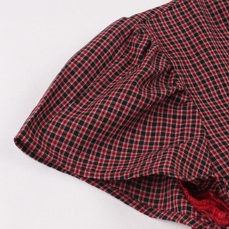 Vestido Trapecio 50s Burdeos