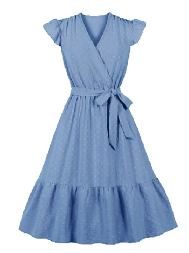 Vestido Túnica Vintage Azul