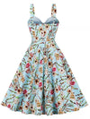 Vestido Túnica Vintage Flores Frescas