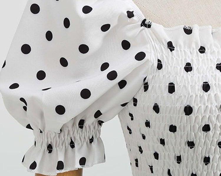 Vestido Estilo Años 50 Blanco