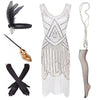 Vestido Vintage 1920 Blanco
