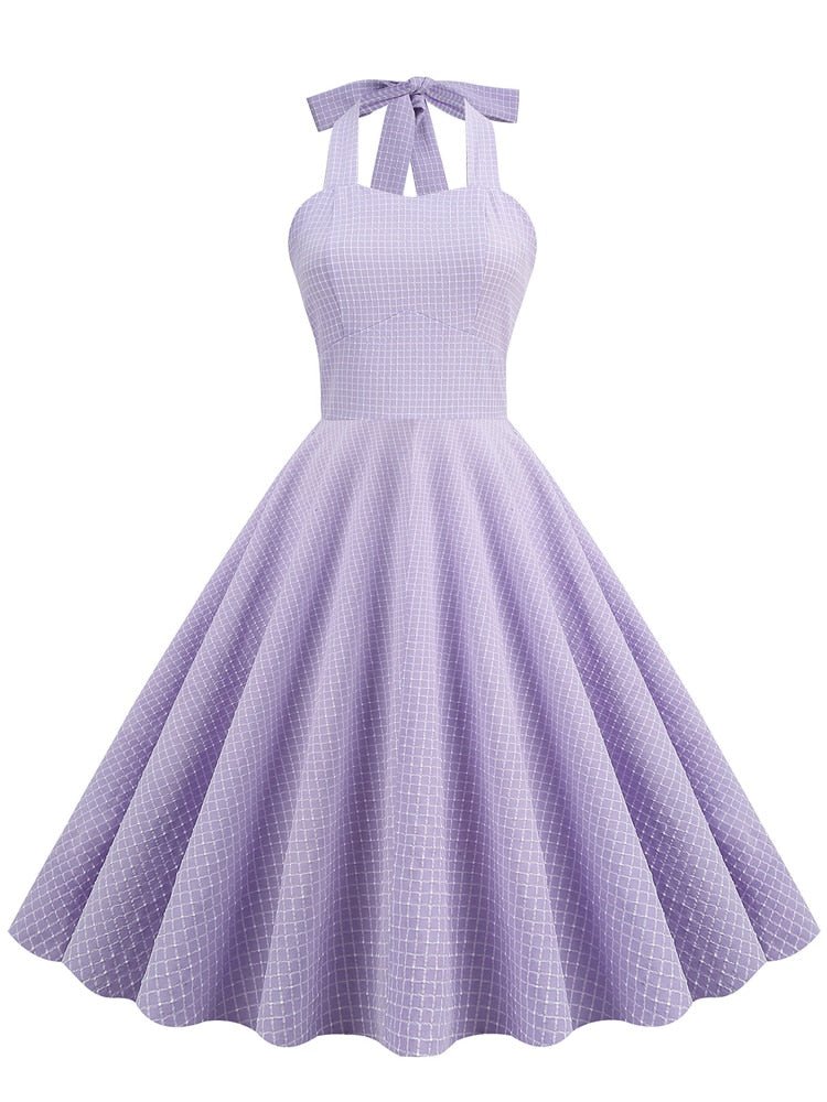 Vestido Vintage 1950 Morado