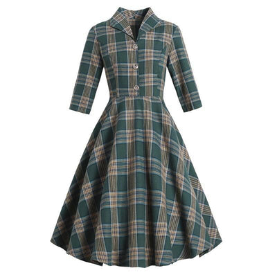 Vestido 3/4 De La Vendimia