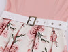 Vestido Vintage 50s Talla Grande Rosa