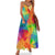 Vestido Vintage 70s Colorido
