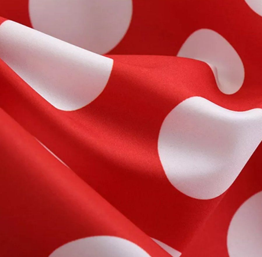 Vestido Vintage Inglés Rojo