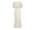 Vestido Vintage Año 1940 Beige