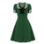 Vestido Vintage Elegante De Los Años 50