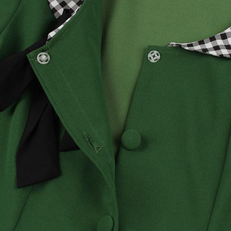 Vestido Vintage Elegante De Los Años 50